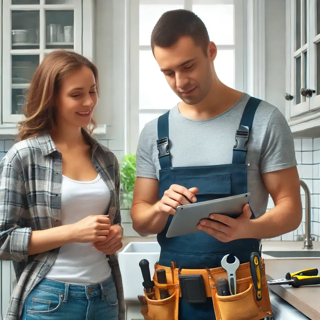 fliserens servicefradrag beregnes